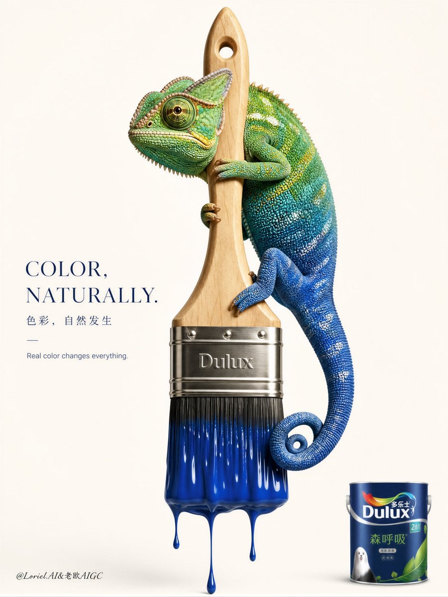 Create an ultra-premium editorial advertising poster for ...