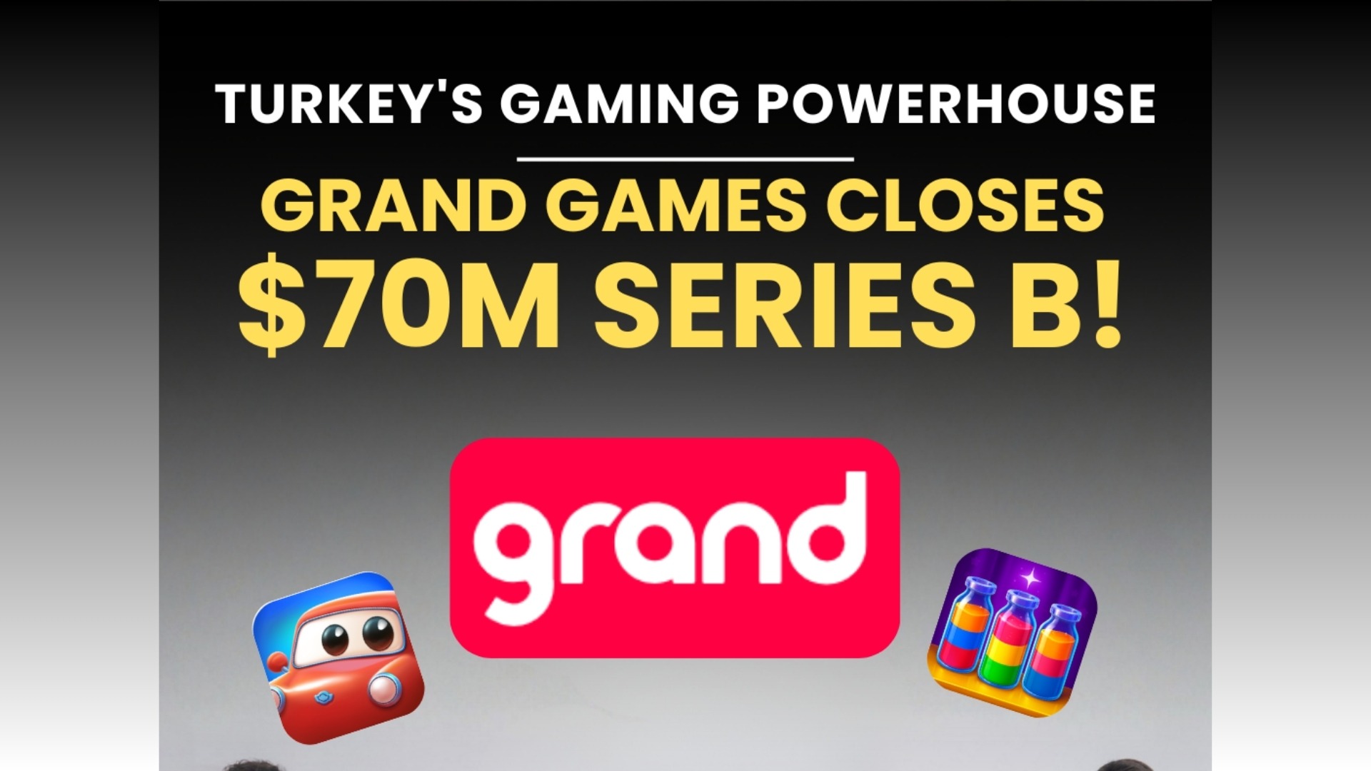 土耳其游戏公司Grand Games完成7000万美元B轮融资