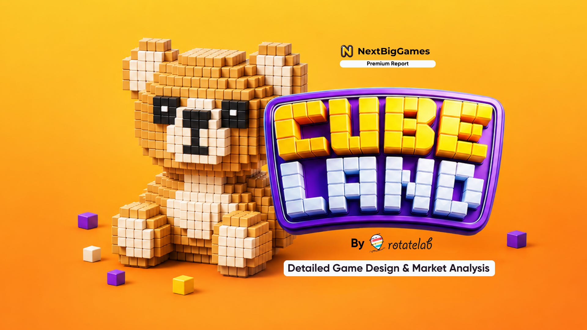 Rotatelab 的 Cube Land - 游戏拆
