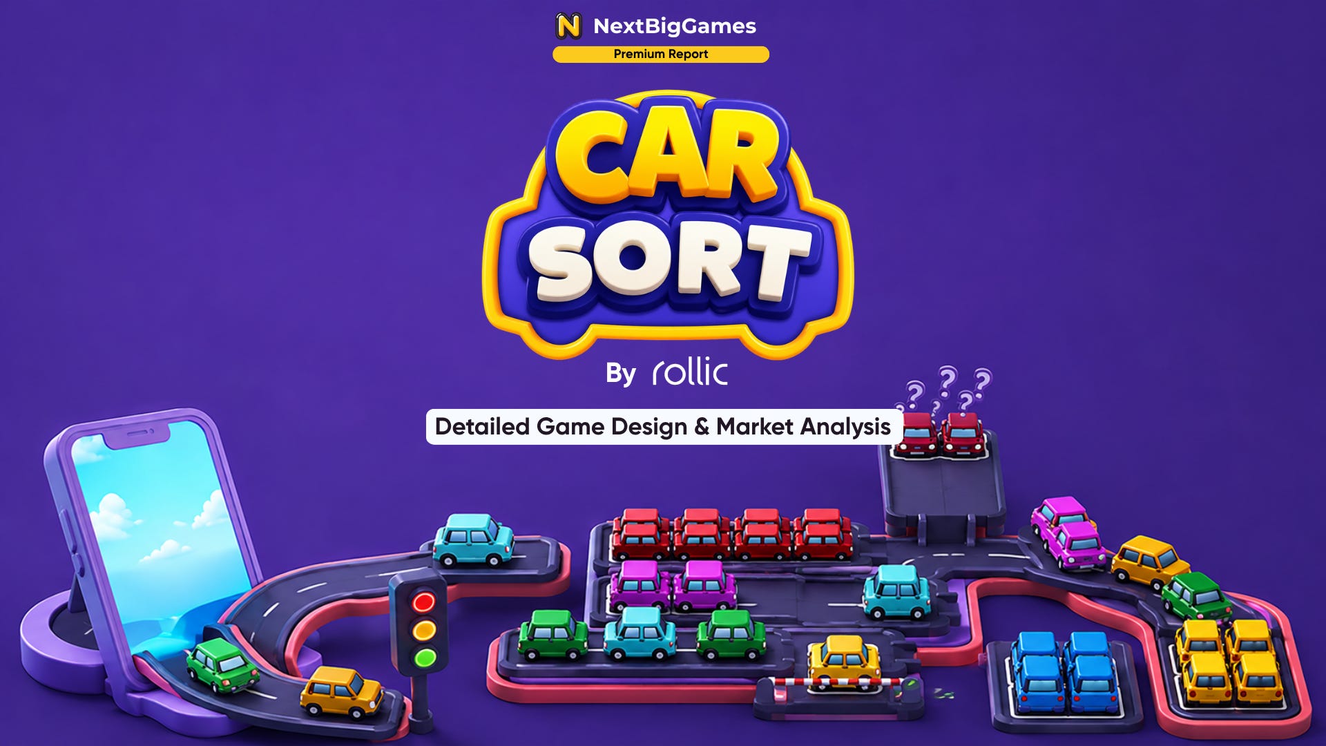 Rollic 的 Car Sort - 游戏拆解