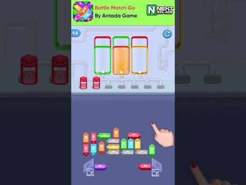 Antada Games出品《瓶子配对Go》 | NextBigAds | 广告情报 #NextBigAds