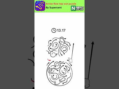 Supercent出品《箭头流向点击谜题》 | NextBigAds | 广告情报 #NextBigAds